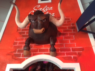 "The Bull" from a Universal movie made as a prop for a UO set.